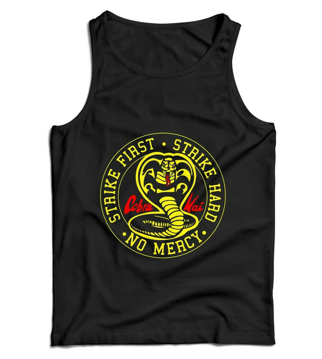 Cobra Kai Strike First Ladies Vest Tank Top