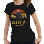 Killin' It Halloween Tshirt Fitted Ladies