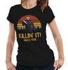 Killin' It Halloween Tshirt Fitted Ladies