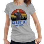 Killin' It Halloween Tshirt Fitted Ladies