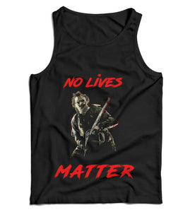 No Lives Matter Leatherface Ladies Vest Tank Top