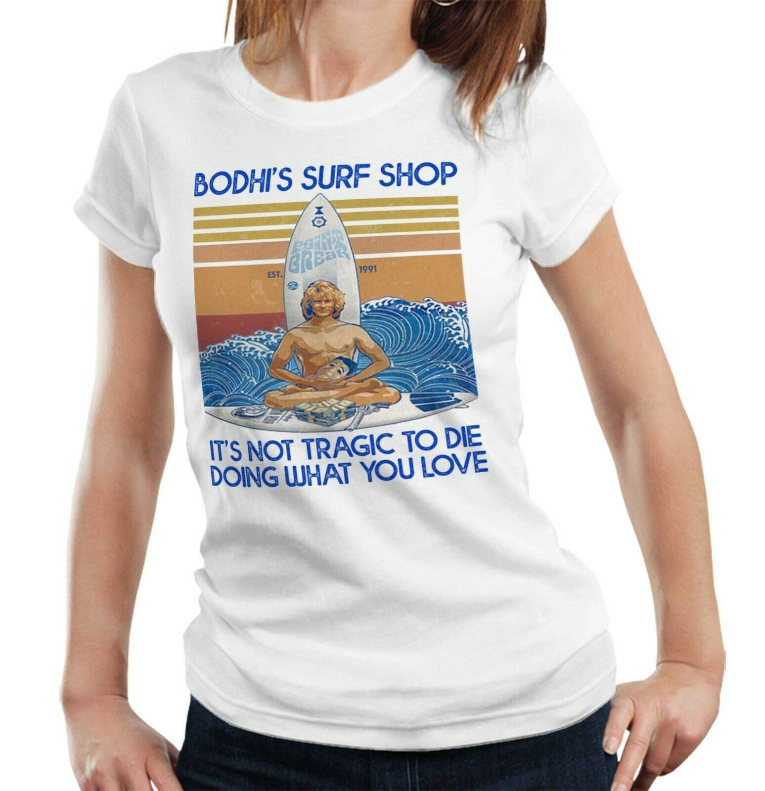 Bodhi's Surf Shop Tshirt Fitted Ladies