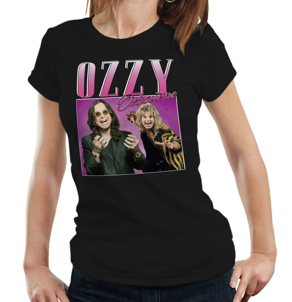 Ozzy Osbourne Appreciation Tshirt Fitted Ladies