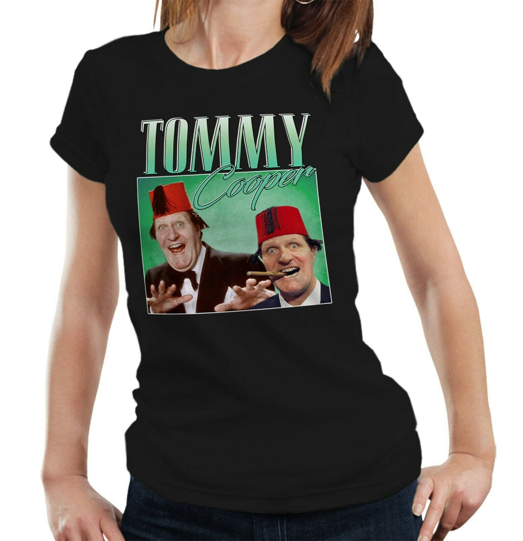 Tommy Cooper Appreciation Tshirt Fitted Ladies