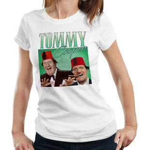 Tommy Cooper Appreciation Tshirt Fitted Ladies