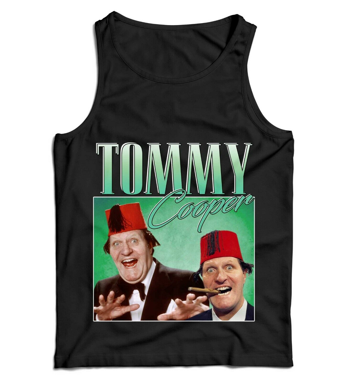 Tommy Cooper Appreciation Ladies Vest Tank Top