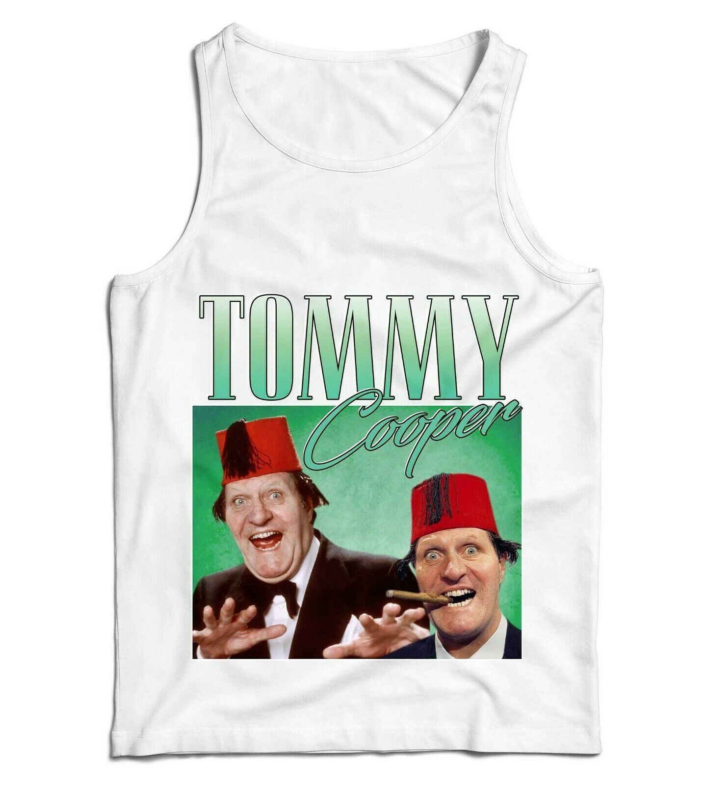 Tommy Cooper Appreciation Ladies Vest Tank Top