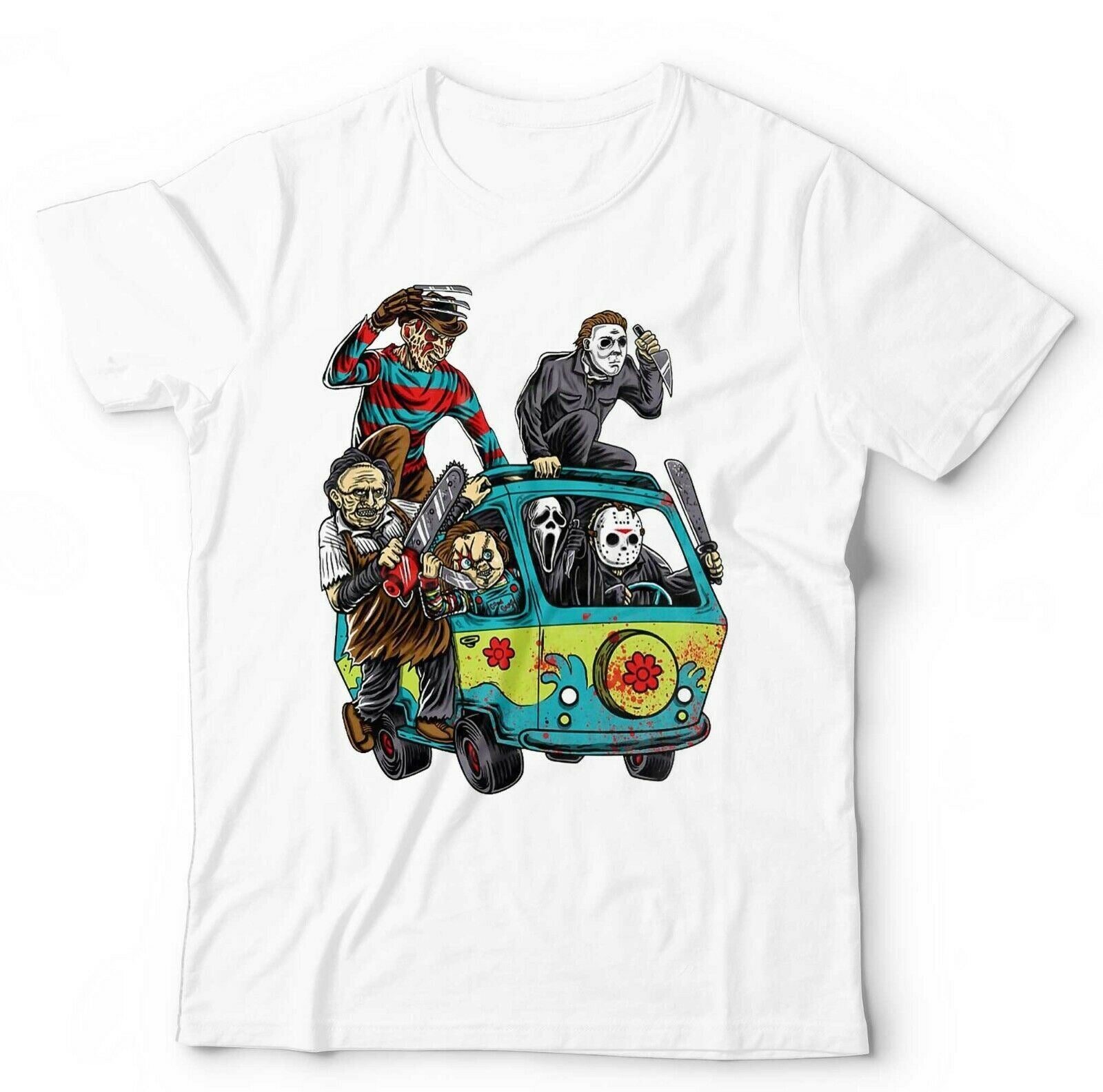 Horror Cartoon Scooby Parody Tshirt Unisex & Kids