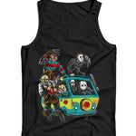 Horror Cartoon Scooby Parody Ladies Vest Tank Top