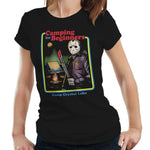 Camping For Beginners Tshirt Fitted Ladies