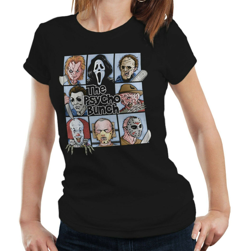 The Psycho Bunch Tshirt Fitted Ladies