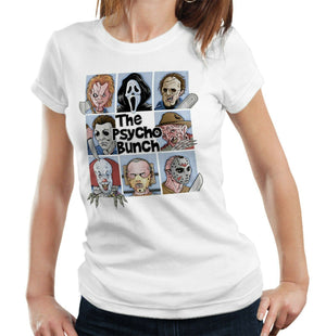 The Psycho Bunch Tshirt Fitted Ladies