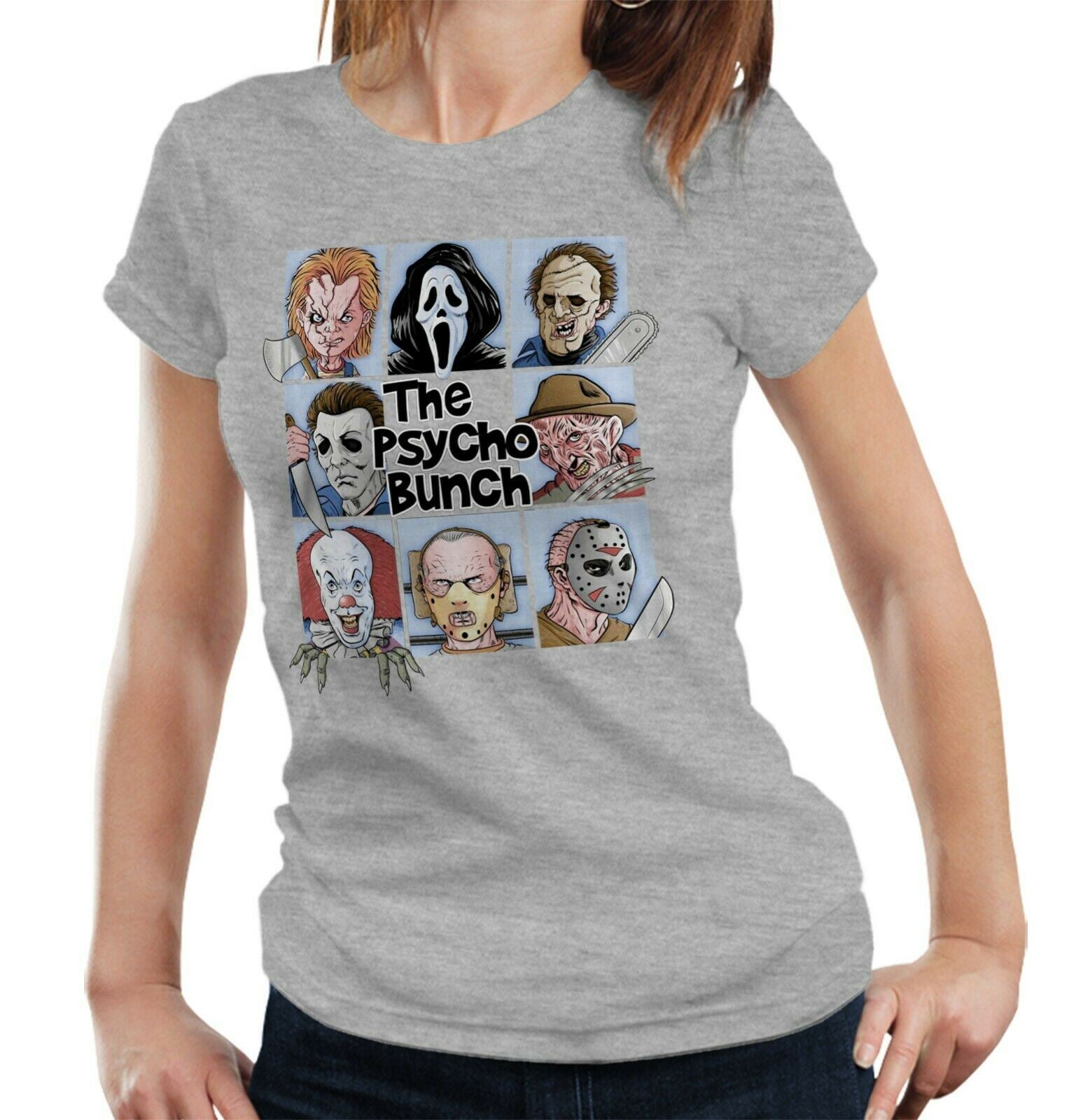 The Psycho Bunch Tshirt Fitted Ladies