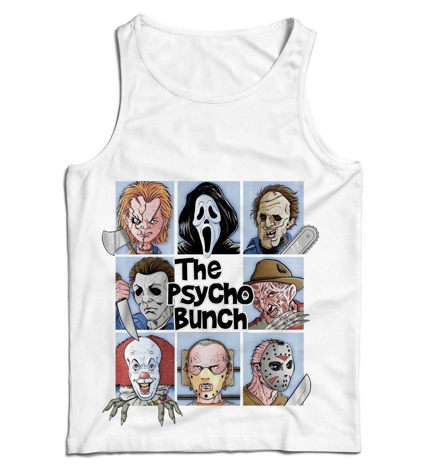 The Psycho Bunch Ladies Vest Tank Top