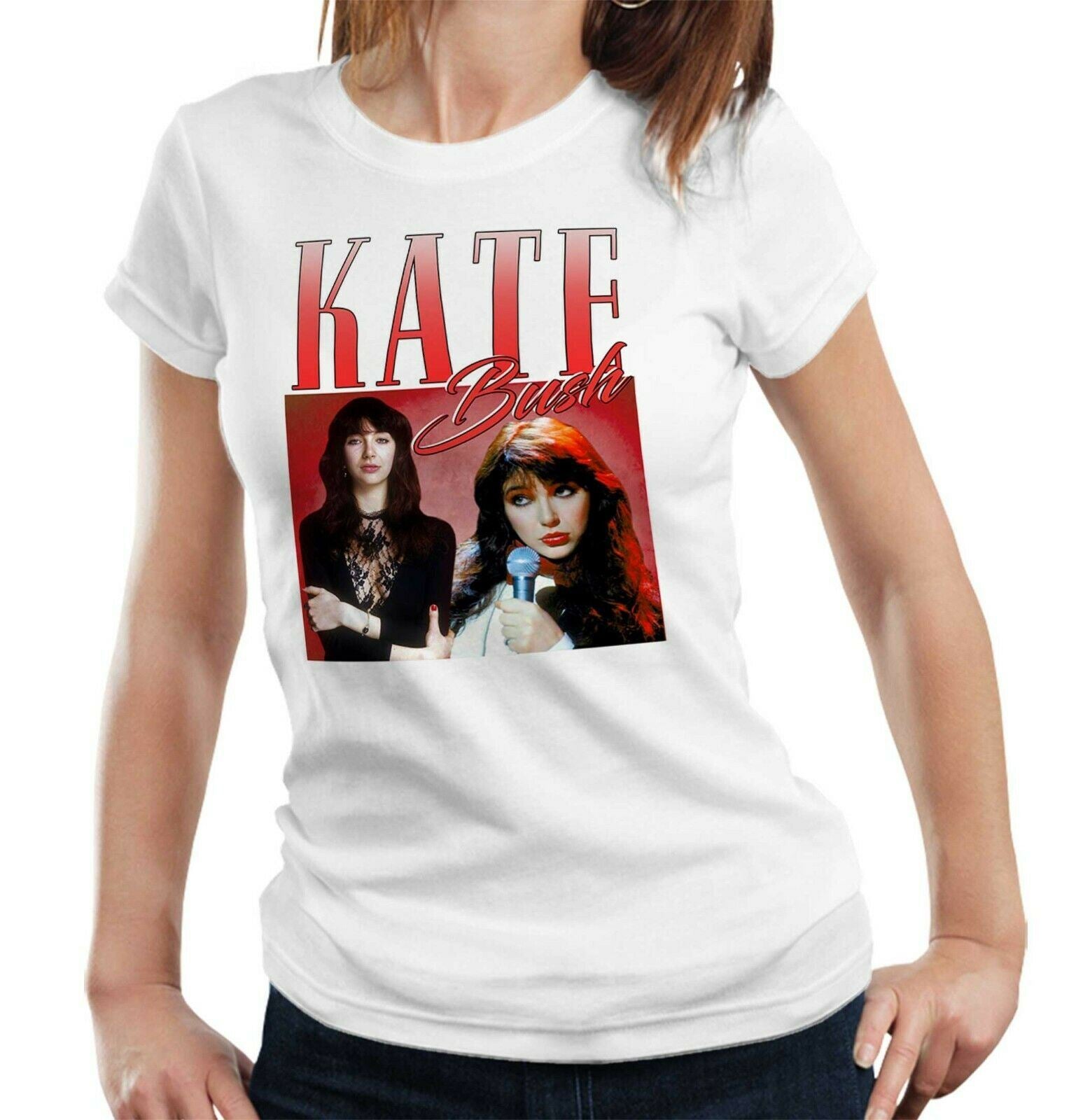 Kate Bush Appreciation Tshirt Fitted Ladies