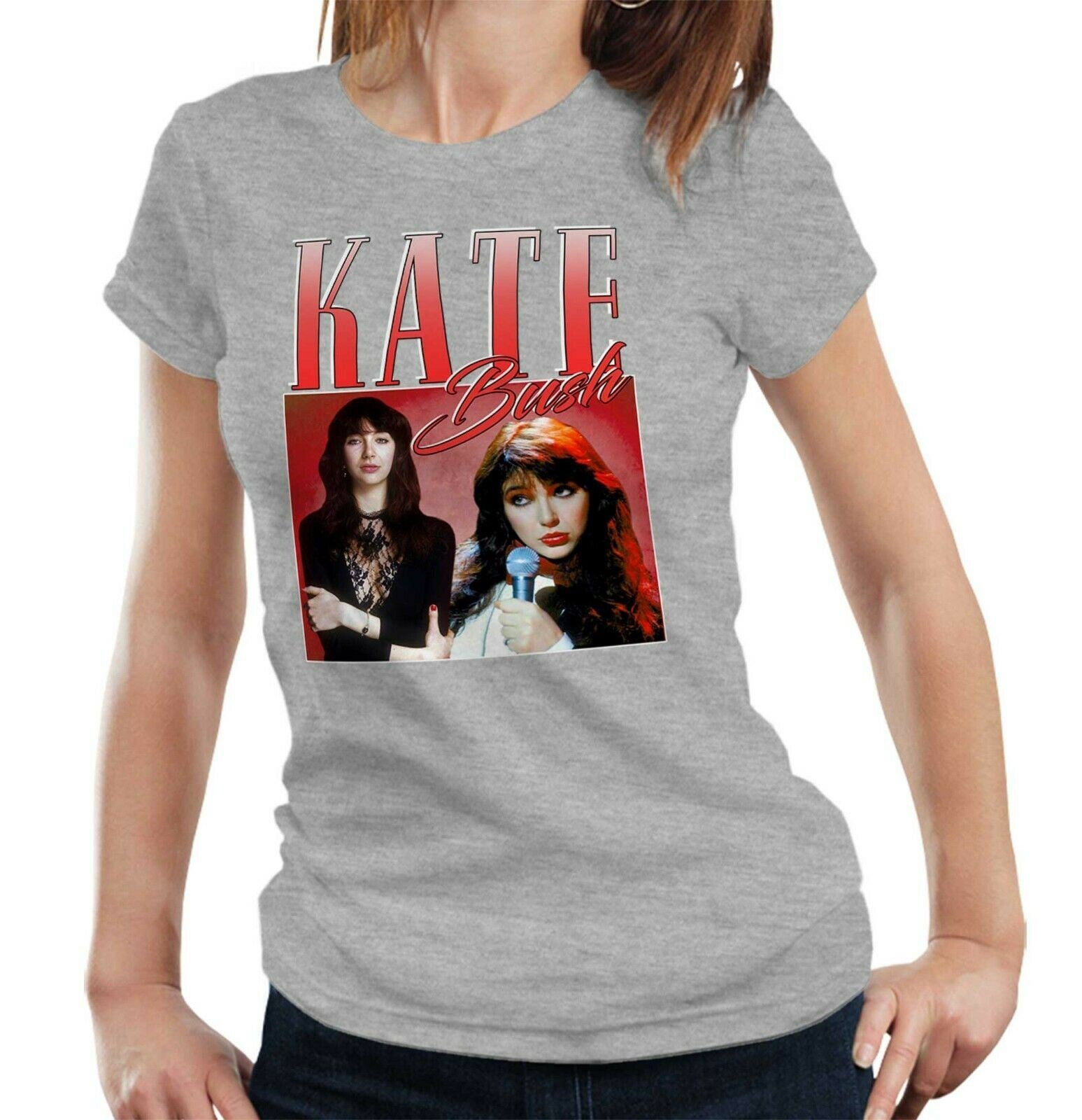 Kate Bush Appreciation Tshirt Fitted Ladies