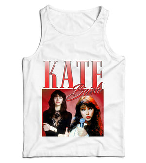 Kate Bush Appreciation Ladies Vest Tank Top