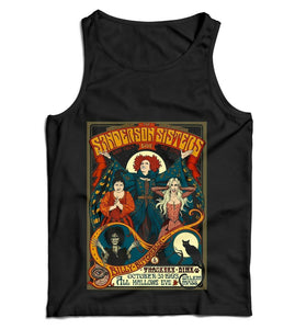 Sanderson Sisters Hocus Pocus Ladies Vest Tank Top