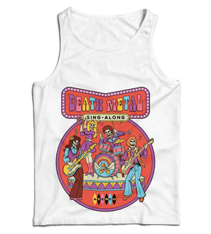 Death Metal Sing Along Ladies Vest Tank Top