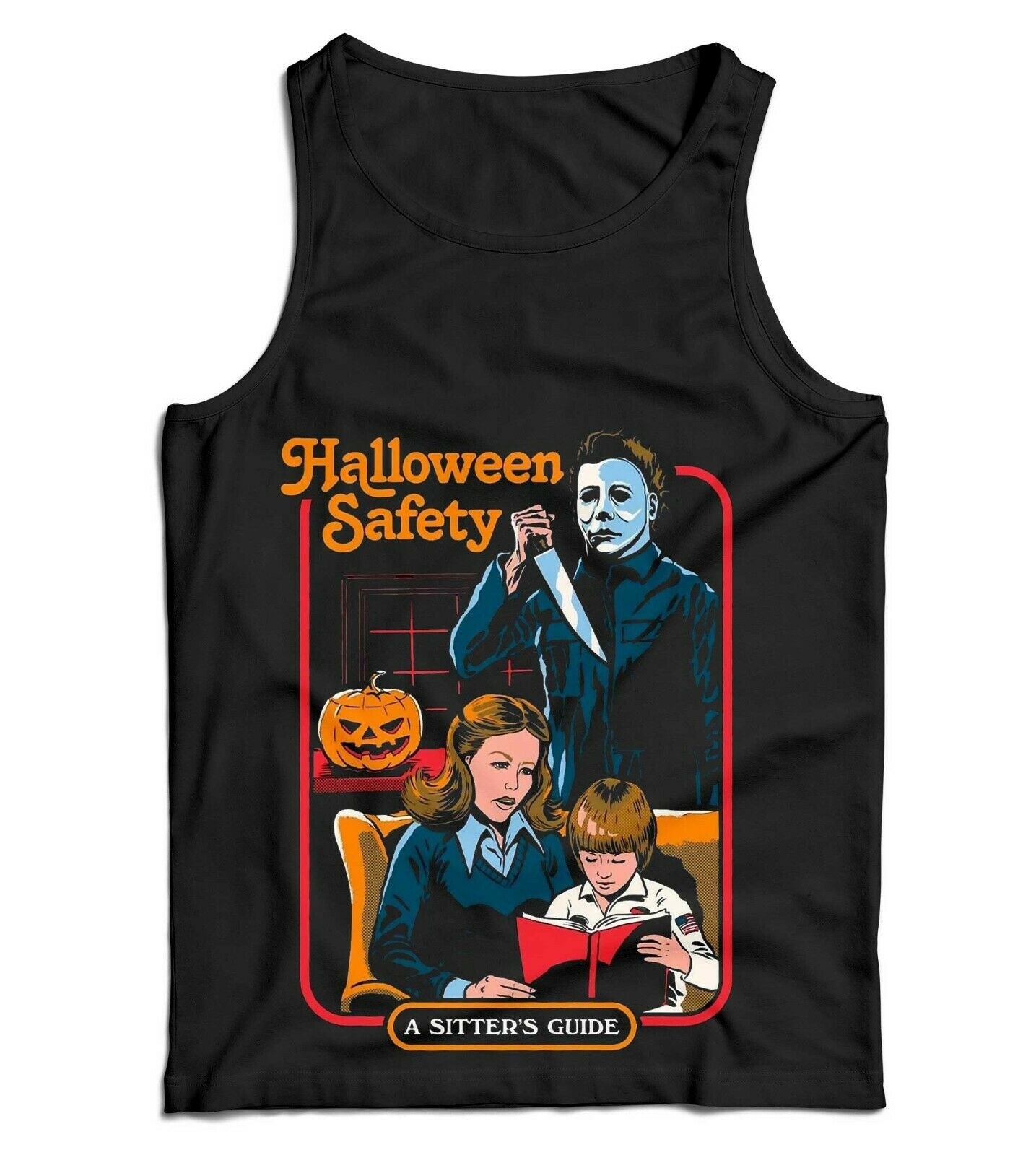 Halloween Safety Ladies Vest Tank Top