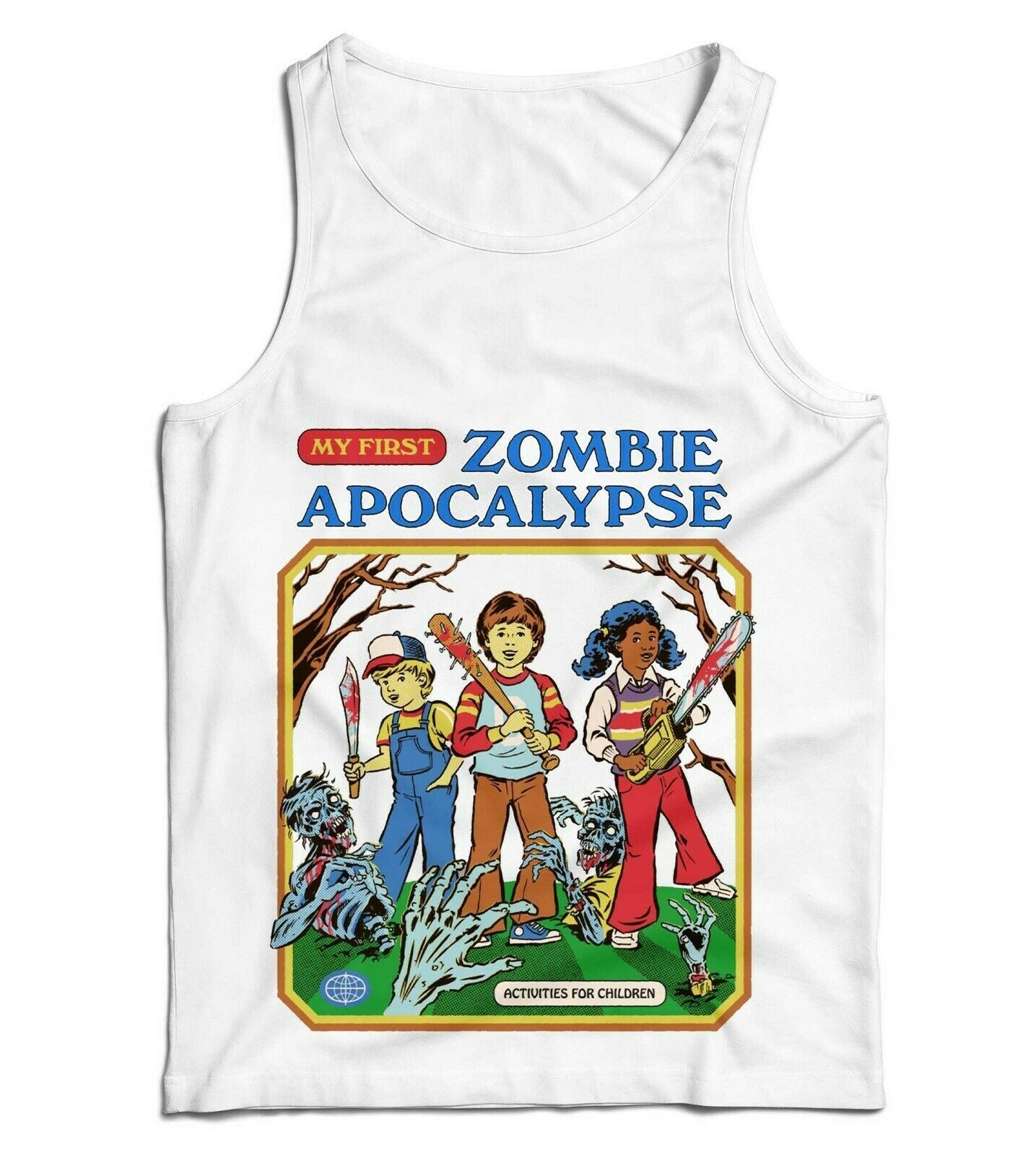 My First Zombie Apocalypse Ladies Vest Tank Top