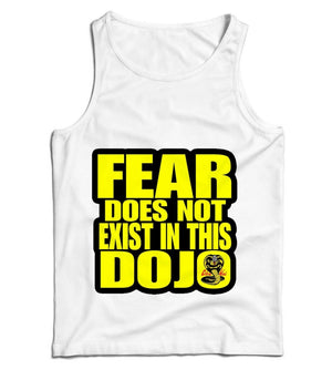 Fear Does Not Exist In This Dojo Ladies Vest Tank Top