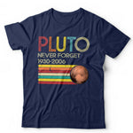 Pluto Never Forget Tshirt Unisex & Kids