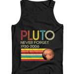 Pluto Never Forget Ladies Vest Tank Top