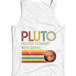 Pluto Never Forget Ladies Vest Tank Top