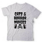 Cats & Horror Movies Tshirt Unisex & Kids