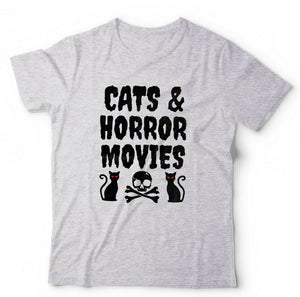 Cats & Horror Movies Tshirt Unisex & Kids