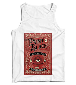 Paint It Black Lyric Ladies Vest Tank Taop