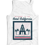 Welcome To The Hotel California Lyric Ladies Vest Tank Top