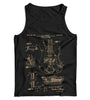 Precision Bass Guitar Patent Schematic Ladies Vest Tank Top