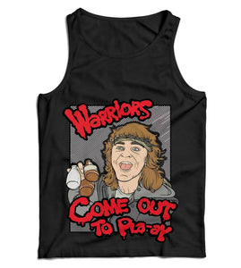 Warriors Come Out To Play Ladies Vest Tank Top