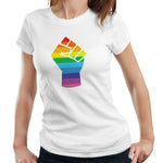 Pride Power Tshirt Fitted Ladie