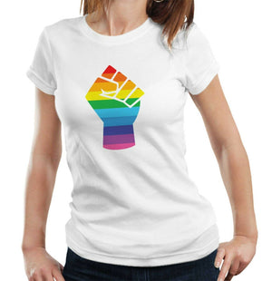 Pride Power Tshirt Fitted Ladie