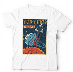 Don't Stop Believin Lyric Tshirt Unisex & Kids