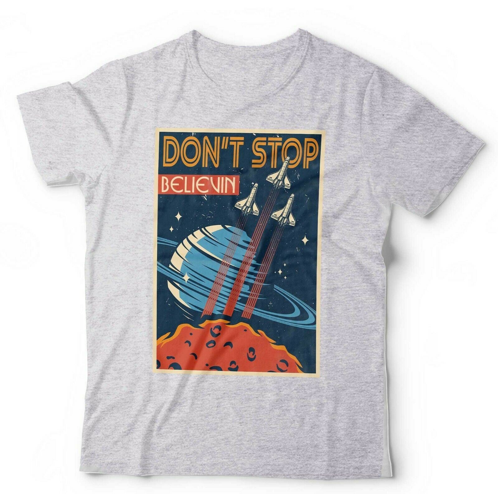 Don't Stop Believin Lyric Tshirt Unisex & Kids