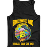 Excuse Me While I Kiss The Sky Ladies Vest Tank Top