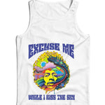 Excuse Me While I Kiss The Sky Ladies Vest Tank Top