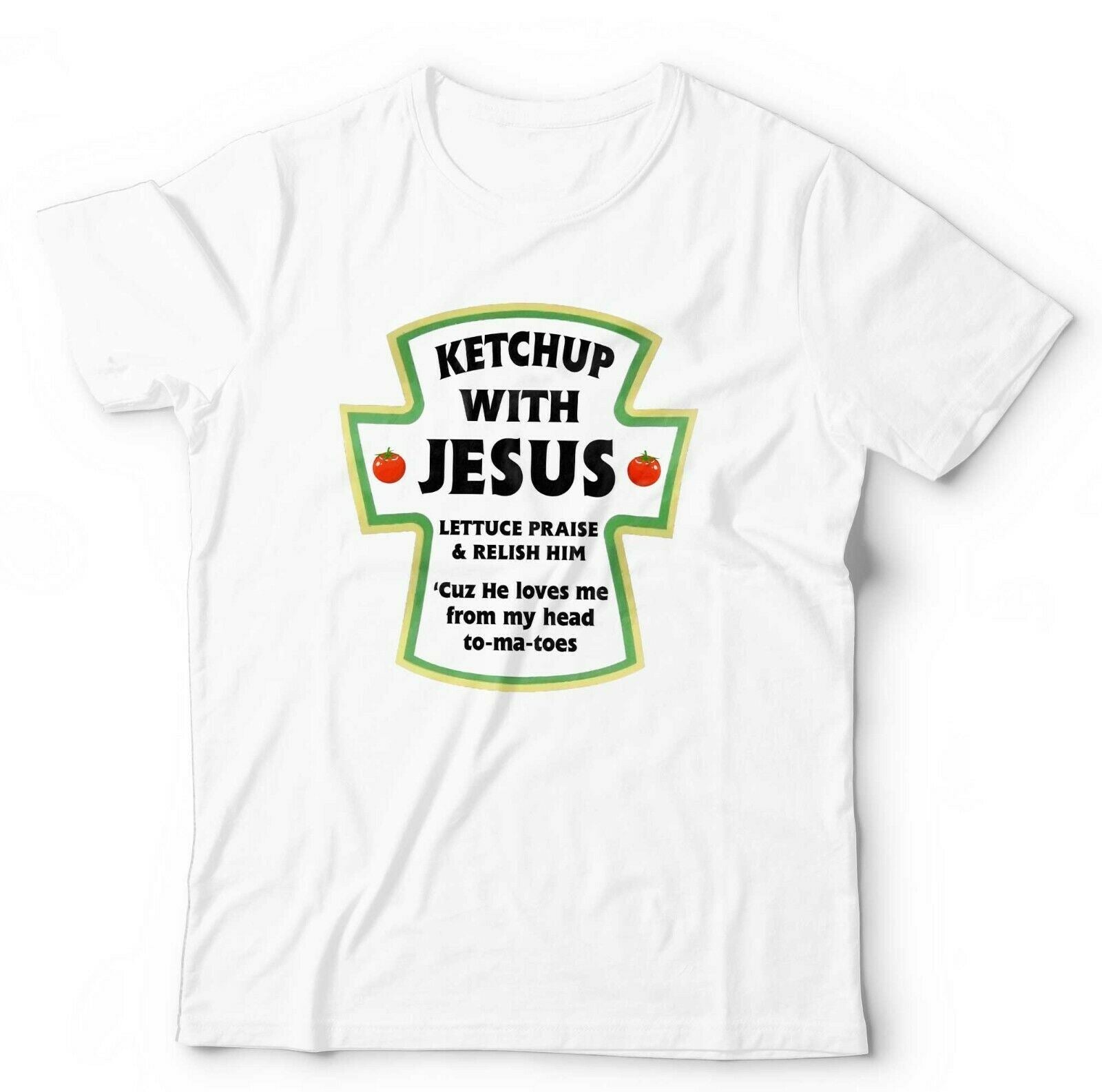 Ketchup With Jesus Tshirt Unisex & Kids