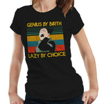 Genius By Birth Tshirt Fitted Ladies