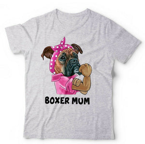 Boxer Mum Tshirt Unisex