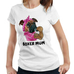 Boxer Mum Tshirt Fitted Ladies