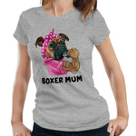 Boxer Mum Tshirt Fitted Ladies