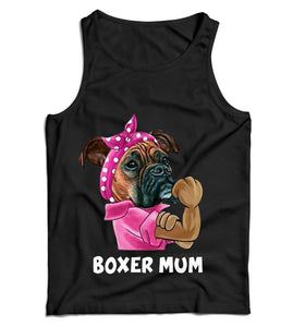 Boxer Mum Ladies Vest Tank Top