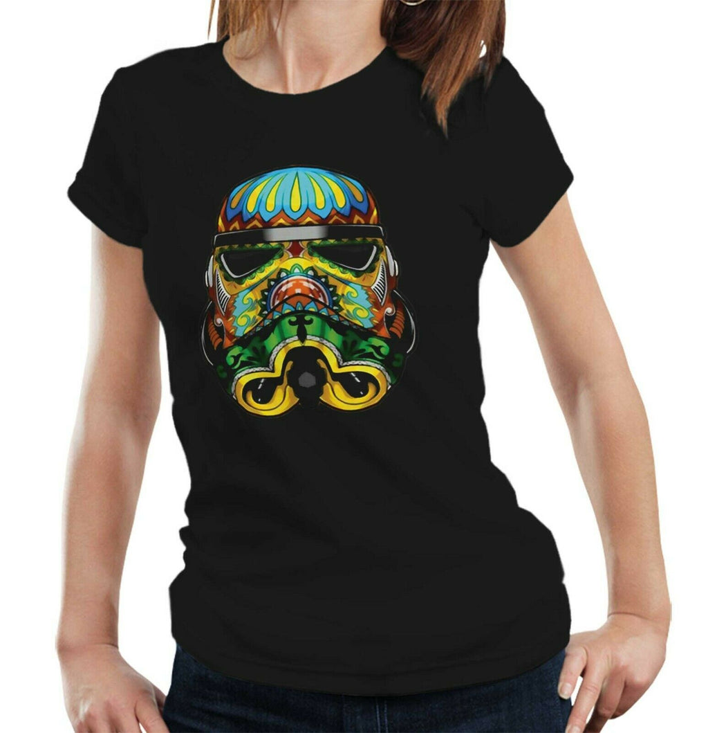 Stormtrooper Psychedelic Tshirt Fitted Ladies