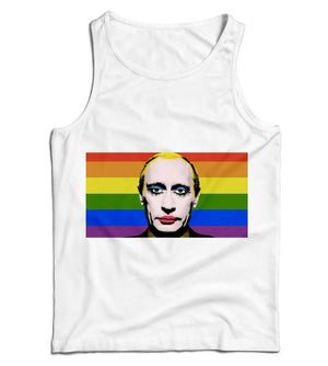 Putin Pride Ladies Vest Tank Top