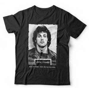 Rambo Mugshot Tshirt Unisex & Kids